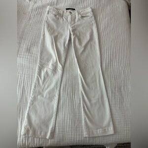 Joe's White Denim bootcut jeans
